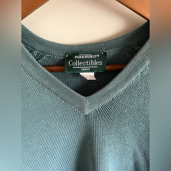 Greenish blue sweater - Picture 3 of 3